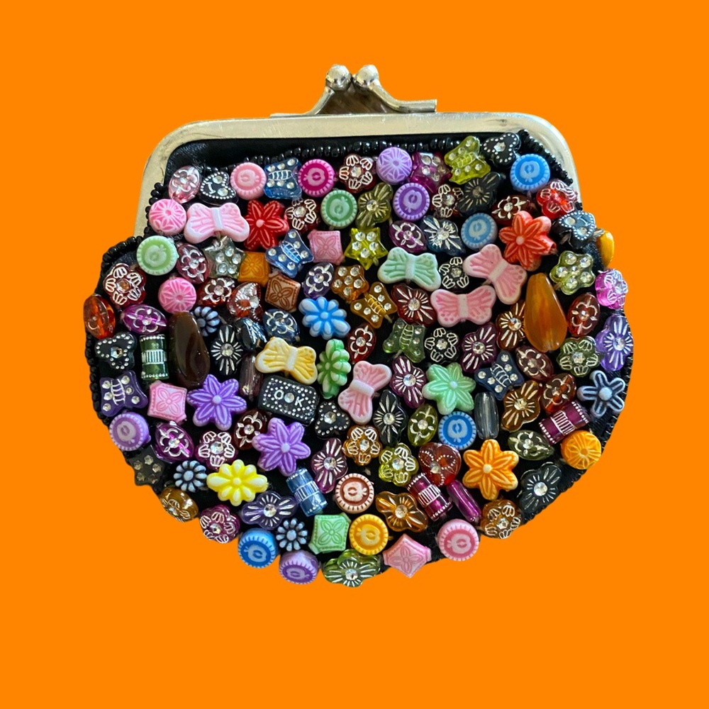 ONE OF A KIND vintage coin purse